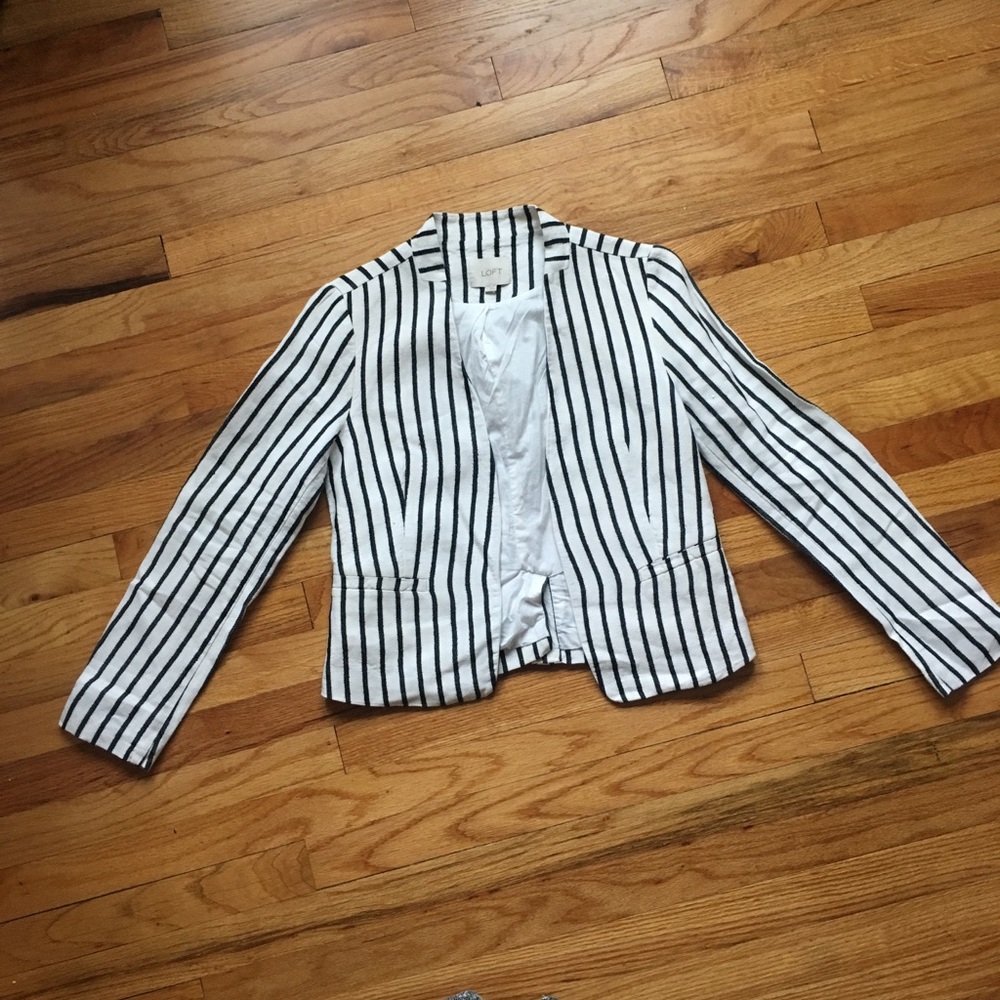 Striped Blazer from the Loft